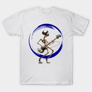 Alien likes bass T-Shirt